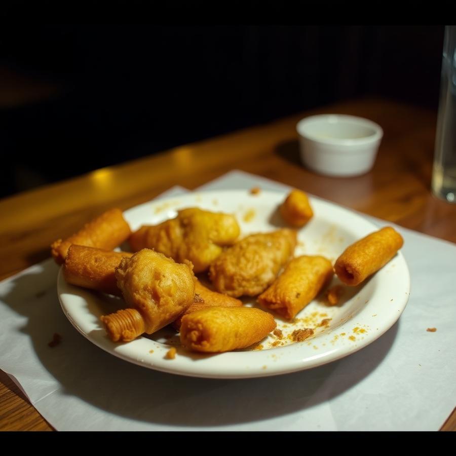 Amateur photo of fried food