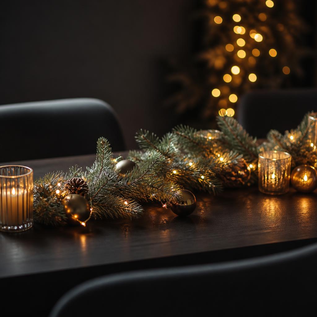 Concept seasonal holiday promotion post